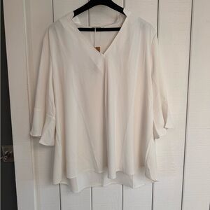 White Tendency Blouse